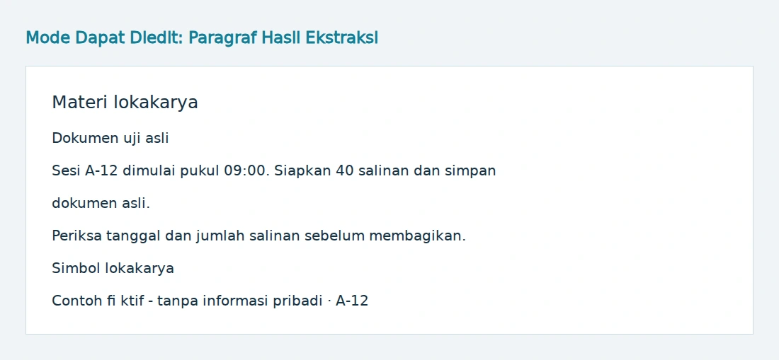 Teks paragraf sebenarnya yang diekstrak dari Word yang dapat diedit; grafik tidak ada.