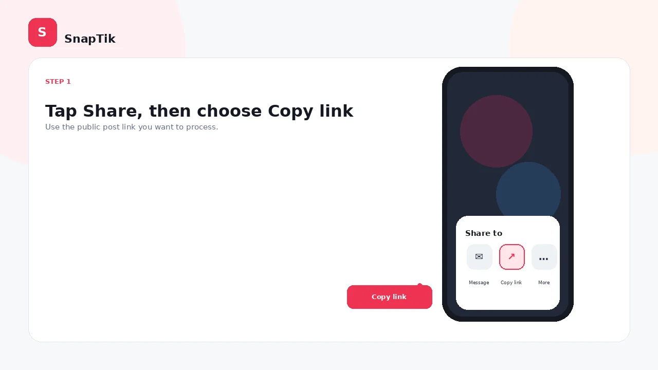 Download TikTok Videos Without Watermark