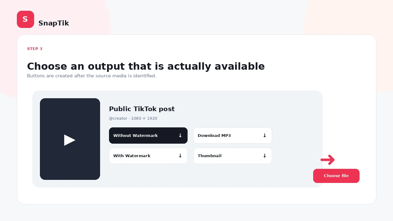 Download TikTok Videos Without Watermark